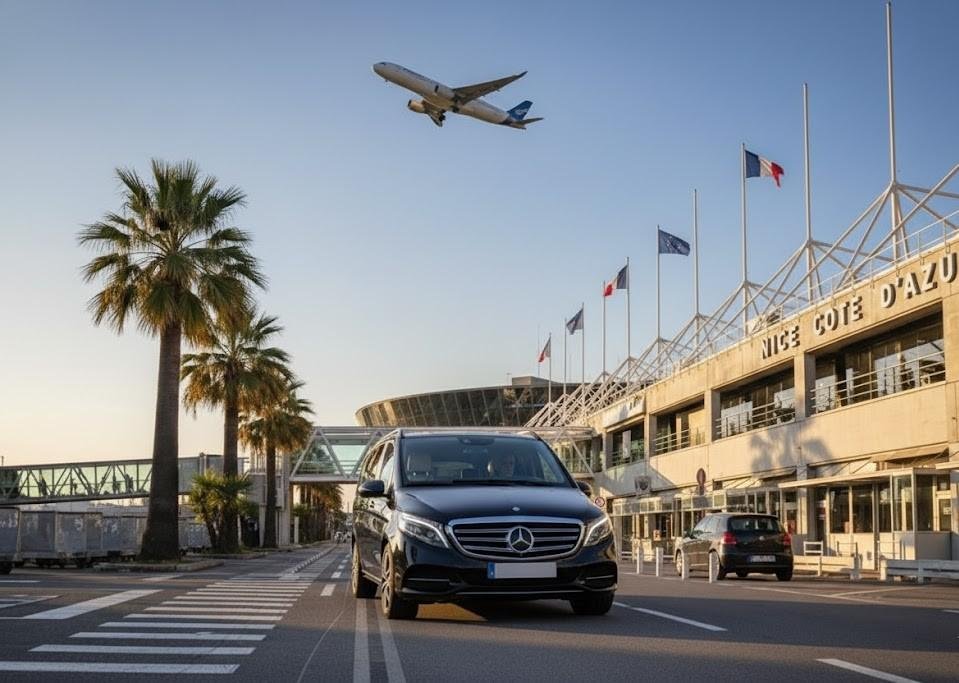 Nice to Nice Côte d’Azur Airport taxi